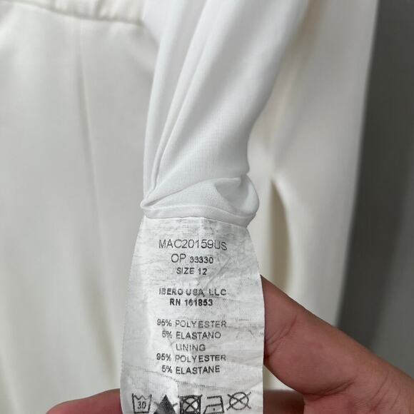 29. PatBO Cut Out Jumpsuit Womens 12 Resort Glam Modern Bridal Goddesscore - Picture 6 of 7